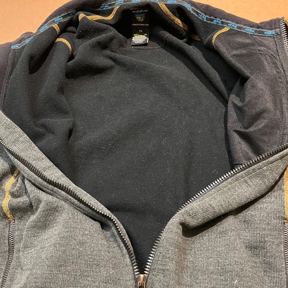 Kuhl Wool Blend Full Zip Jacket - Men's Size M - Gray - Picture 7 of 9